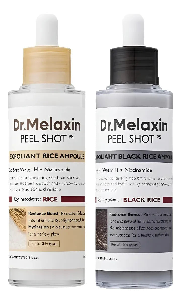 ✨ Dr. Meloxin Peel Shot | Exfoliación Celular de Nueva Generación 🧬con extracto de arroz negro y niacinamida — - ENVIO GRATIS